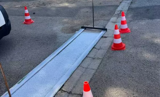 Installation de mobilier urbain, Toulon, MSR83.13
